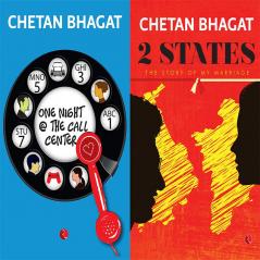 2 States: The Story Of My Marriage + One Night @ The Call Centre (Set of 2 Books)