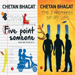 The 3 Mistakes of My Life + Five Point Someone ; What Not To Do at IIT (Set of 2 Books)
