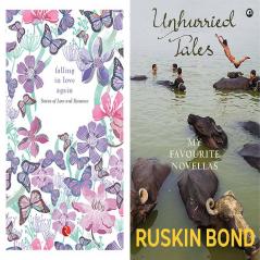 Unhurried Tales: My Favourite Novellas + Falling in Love Again: Stories of Love and Romance (Set of 2 Books)