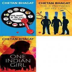 One Indian Girl + The 3 Mistakes of My Life + One Night @ The Call Centre (Set of 3 Books)