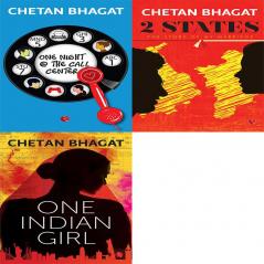 One Indian Girl + 2 States: The Story of My Marriage + One Night @ The Call Centre (Set of 3 Books)