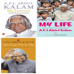 Learning How to Fly: Life Lessons for the Youth + My LifeAn Illustrated Autobiography + My Journey: Transforming Dreams into Actions (Set of 3 Books)