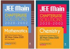 Combos of JEE Mains chapterwise Solution Mathematics & JEE Mains chapterwise Solution Chemistry -2021