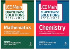 Combos of JEE Mains chapterwise Solution Mathematics & JEE Mains chapterwise Solution Chemistry -2020
