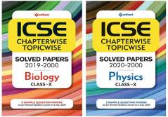 Combo Of ICSE Chapterwise Biology 10th  & ICSE Chapterwise Physics 10th  Set of 2 Books