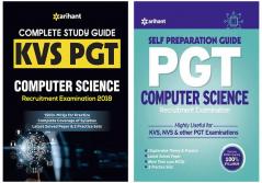 Combo Of KVS PGT computer science & PGT Guide Computer Science Recruitment Examination Set of 2 Books