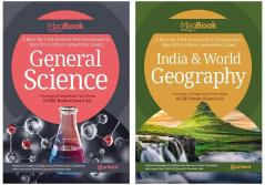 Combo Of Magbook General Science & Magbook Indian and World Geography Set of 2 Books