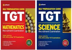 Combo Of TGT Guide Mathematics Recruitment Examination & 49011020Tgt Guide Science Recruitment Set of 2 Books