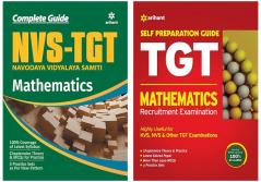 Combo Of TGT MATHEMATICS (E) & TGT Guide Mathematics Recruitment Examination Set of 2 Books