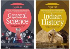 Combo Of Magbook General Science & Magbook Indian History Set of 2 Books