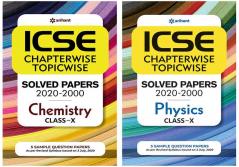 Combo Of ICSE Chemistry Class 10th  & ICSE Chapterwise Physics 10th  Set of 2 Books