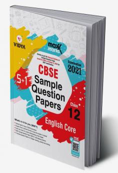 MaxxMarks CBSE Question Sample Paper English Core Class 12 (For 2021 Exams)