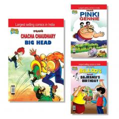 Chacha Chaudhary Billoo Pinki Comics In English |Set of 3 Comics|Latest Artwork By Diamond Toons