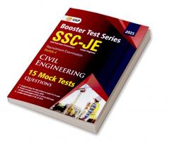 SSC 2021 : Booster Test Series - JE Paper 1 -  Civil Engineering - 15 Mock Tests (includes 2019-2020 papers)_Part 1