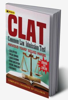 Clat Common Law Admission Test Previous Years' Solved Papers (2008-2020)