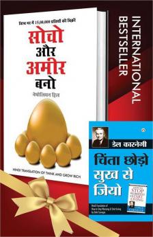 World's Best Inspirational Books to Change Your Life in Hindi - Chinta Chhodo Sukh Se Jiyo + Socho Aur Amir Bano ( Set of 2 Books)