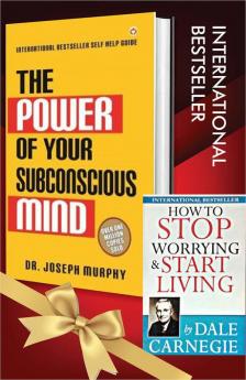 World’s Best Inspirational Books to Change Your Life in English - How to Stop Worrying & Start Living + The Power Of Your Subconscious Mind ( Set of 2 Books)