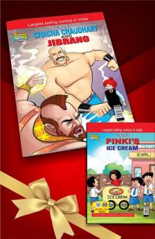 Chacha Chaudhary Pinki Comics In English |Set of 2 Comics|Latest Artwork By Diamond Toons