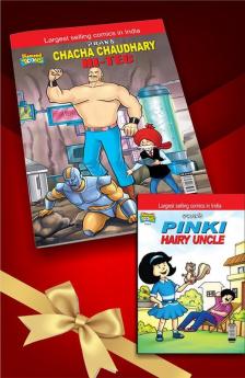 Chacha Chaudhary Pinki Comics In English |Set of 2 Comics|Latest Artwork By Diamond Toons