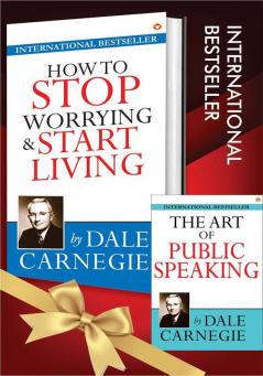 The Best of Dale Carnegie - How To Stop Worrying & Start Living + The Art of Public Speaking (Set of 2 Books)