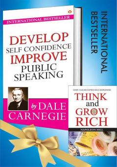 The Best of Dale Carnegie - Develop Self-Confidence Improve Public Speaking + Think and Grow Rich (Set of 2 Books)