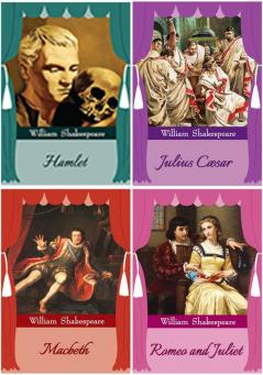 Shakespeare Combo(Hamlet+Julius Caesar+Macbeth+Romeo and Juliet)