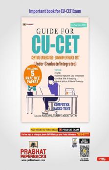 CU-CET Central Universities-Common Entrance Test 15 Practice papers (UIQP02)