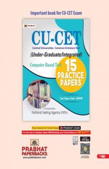 GUIDE FOR  CU-CET Central Universities-Common Entrance Test WITH 5 PRACTICE PAPERS (UIQP02)