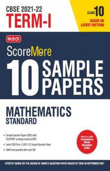 Class 10-Score More 10 Sample Papers Term 1 Mathematics Standard