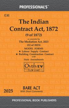 Indian Contract Act 1872 as amended by Mediation Act 2023 with State Amendments