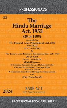 Hindu Marriage Act 1955 as amended by Personal Laws (Amendment) Act 2019