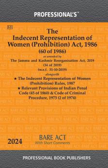 Indecent Representation of Women (Prohibition) Act 1986 as amended by Jammu and Kashmir Reorganisation Act 2019