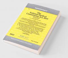 National Medical Commission Act 2019 alongwith Rules & Regulations