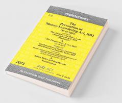 Prevention of Money-Laundering Act 2002 as amended by Jan Vishwas (Amendment of Provisions) Act 2023