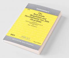 Real Estate (Regulation and Development) Act 2016 with State Amendments