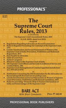Supreme Court Rules 2013 as amended by Supreme Court (Amendment) Rules 2019