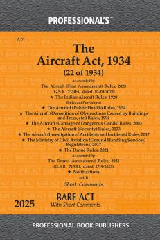 Aircraft Act 1934 alongwith Rules & Notifications