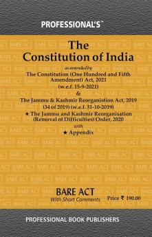 Constitution of India as amended by Constitution (One Hundred and Fifth Amendment) Act 2021