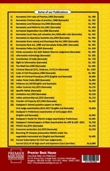 The Karantaka Criminal Rules of Practice