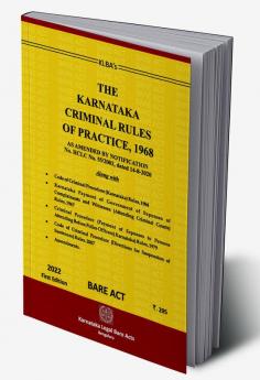 The Karantaka Criminal Rules of Practice