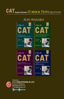 CAT 2022 : Booster Test Series - 15 Mock Tests (Questions Answers & Explanations) by GKP