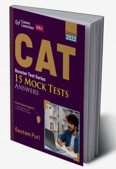 CAT 2022 : Booster Test Series - 15 Mock Tests (Questions Answers & Explanations) by GKP