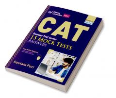 CAT 2022 : Booster Test Series - 15 Mock Tests (Questions Answers & Explanations) by GKP