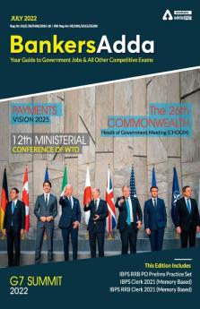 Current Affairs Magazine for Bank SSC Railways & State PSC Exams | Competition Power July 2022 English Edition by Adda247