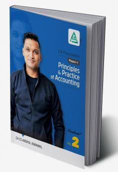 CA Foundation Paper-2 Principles & Practise of Accounting New Course Classbook by CA CS Anshul Agrawal