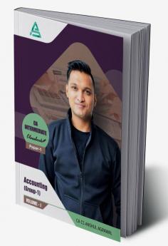 CA Intermediate Paper-1 Accounting (Group-1)New Course Colored Classbook by CA CS Anshul Agrawal