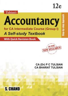 Tulsians: Accountancy for CA-INTERMEDIATE (GROUP-I)