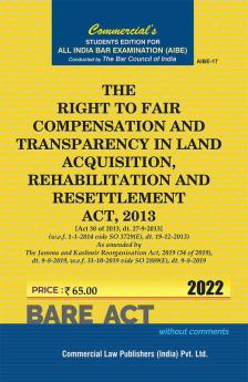 Right to Fair Compensation & Transparency in Land Rehabilitation & Resettlement Act 2013