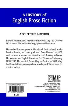 A History Of English Prose Fiction