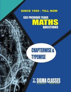 SSC Previous years maths Questions from 1999 to till date Chaperwise and Titlewise